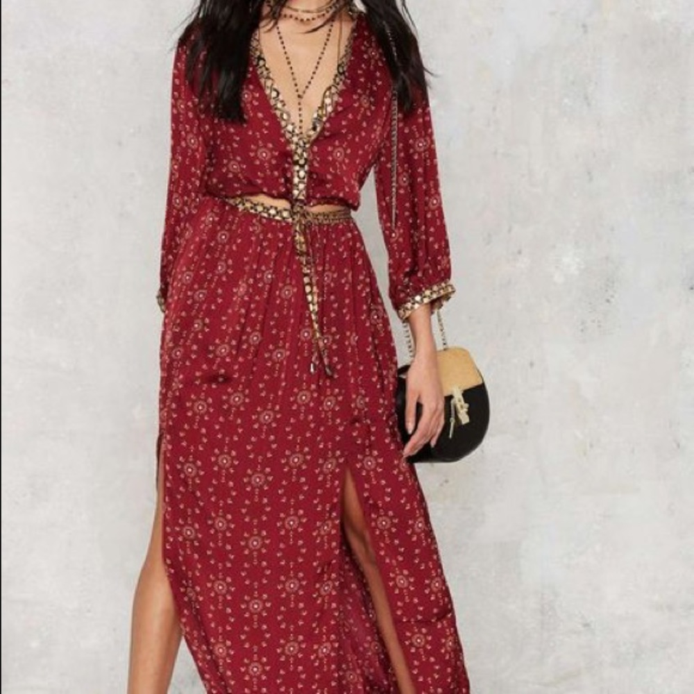 Nasty Gal Top & Skirt Set